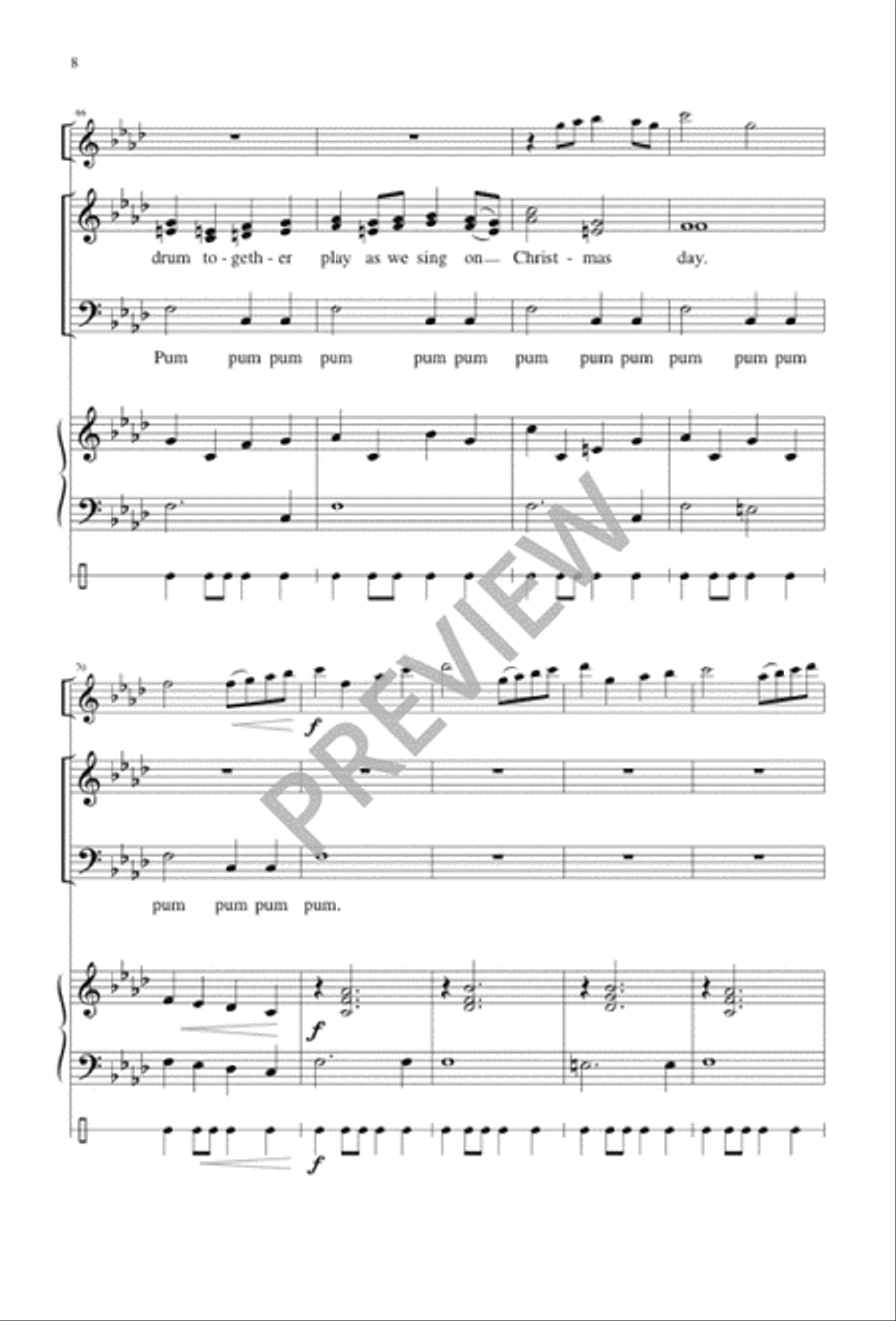 Pat-a-pan 3-Part scores gallery preview page 9