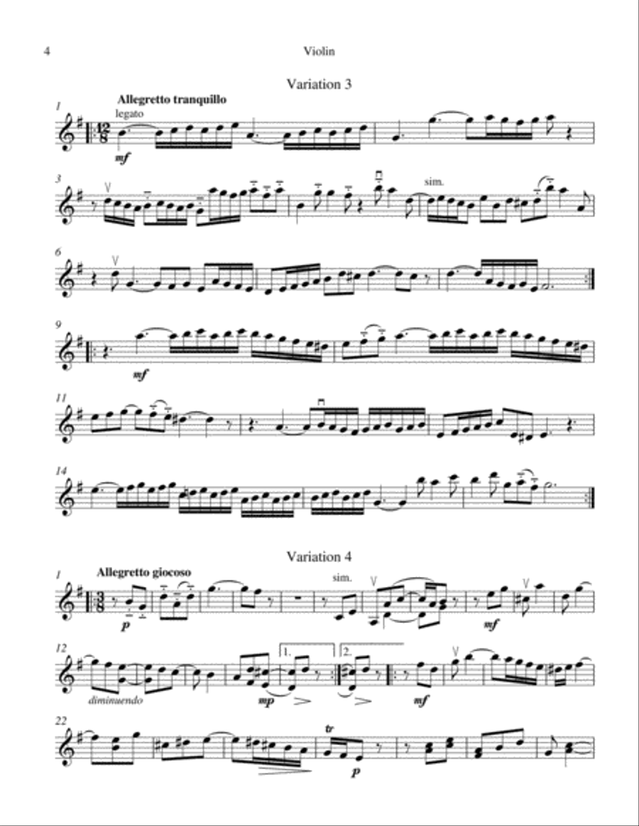 Goldberg Variations Goldberg Variations String Trio scores gallery preview page 4