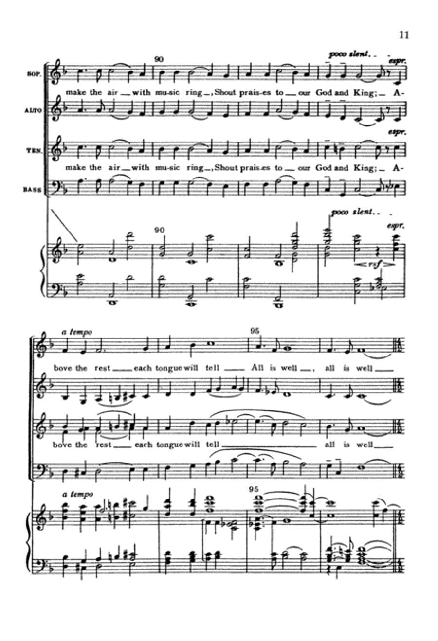Come, Come Ye Saints 4-Part scores gallery preview page 28