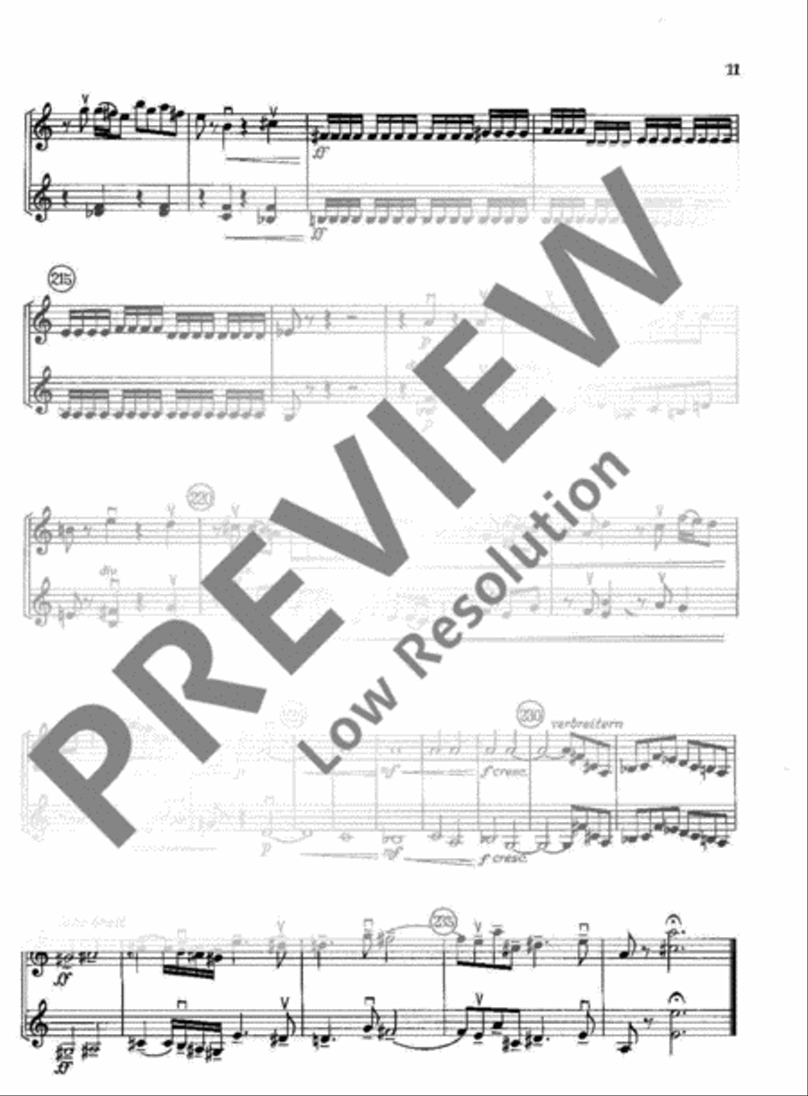 Plöner Musiktag Violin scores gallery preview page 12