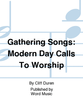 Book cover for Gathering Songs - Listening CD