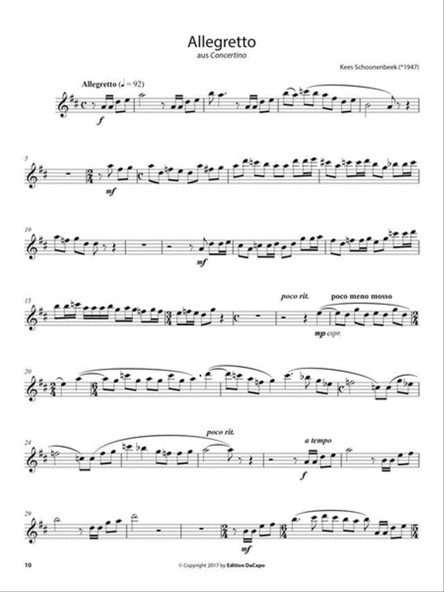 Da Capo Bühnenspaß Bronze - Altsaxophon Alto Saxophone scores gallery preview page 2