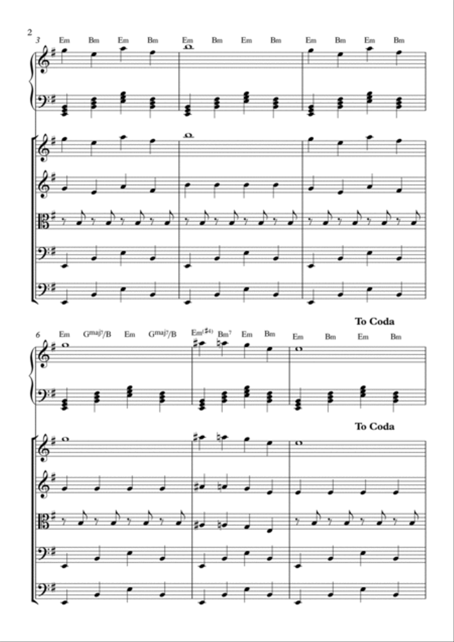 The Last Of Us String Quintet scores gallery preview page 2