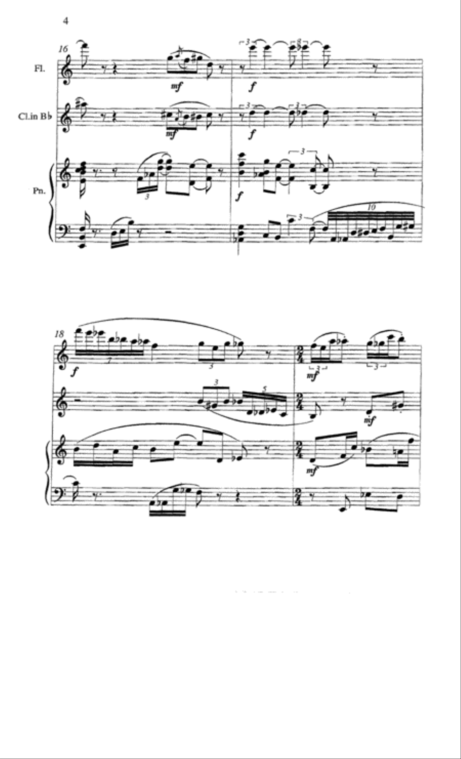 [Jazwinski] Blue Shadows Woodwind Duet scores gallery preview page 6