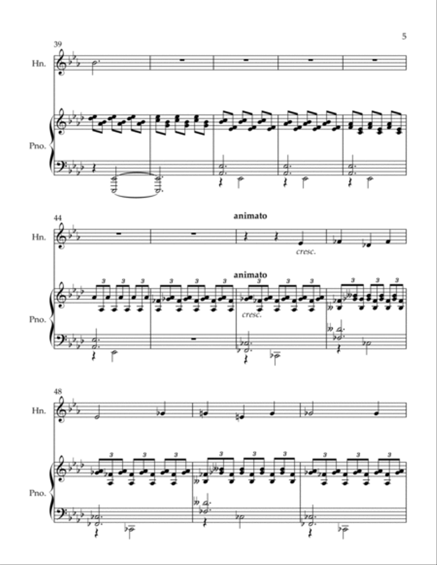 The Sea Princess Horn scores gallery preview page 5