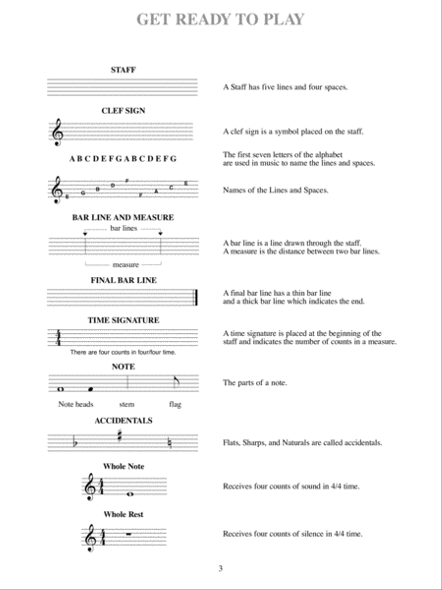 Belwin 21st Century Band Method, Level 1 Concert Band Methods scores gallery preview page 2