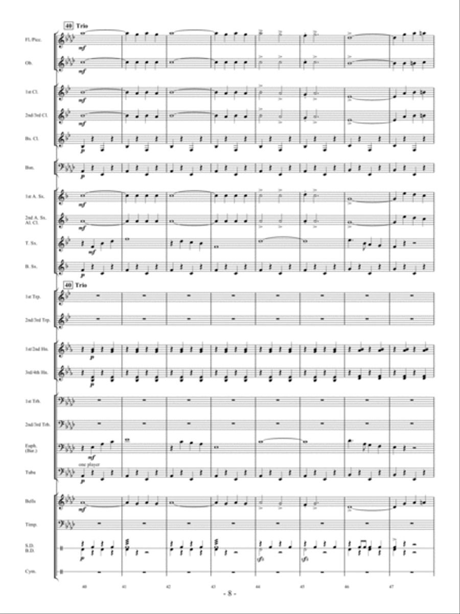 Mt. Healthy Concert Band scores gallery preview page 7