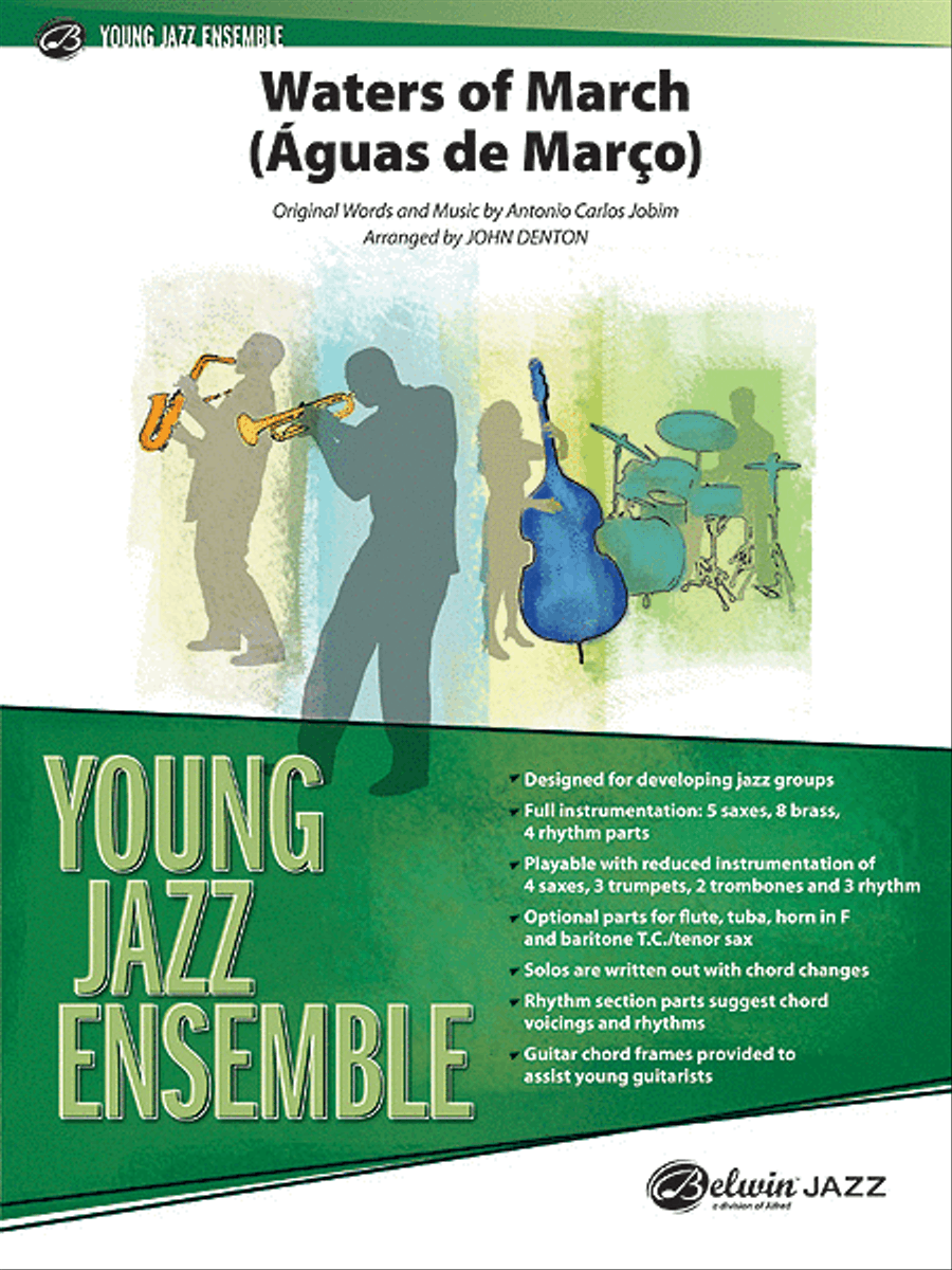 Waters of March (Águas de Março) Jazz Ensemble scores gallery preview page 1