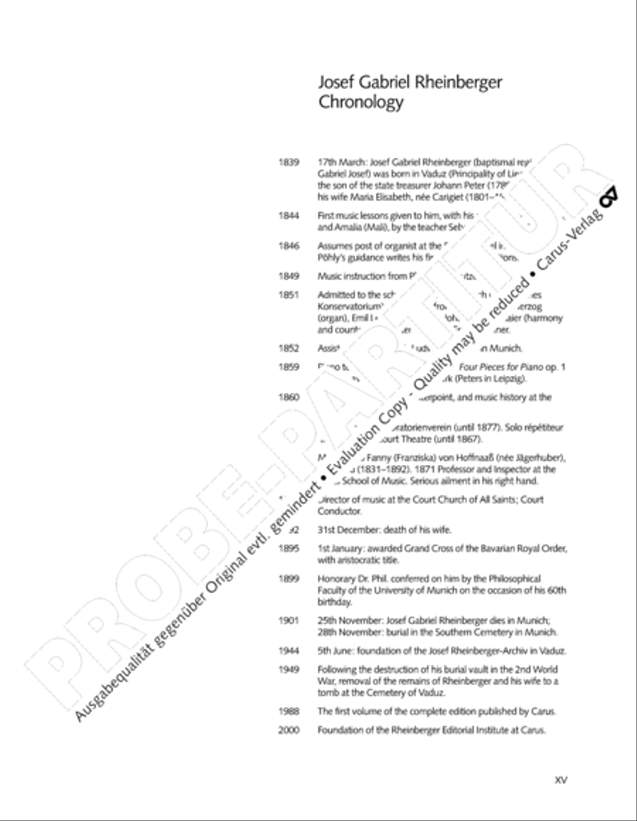 Rheinberger (Gesamtausgabe, Bd. 24) Orchestra scores gallery preview page 16