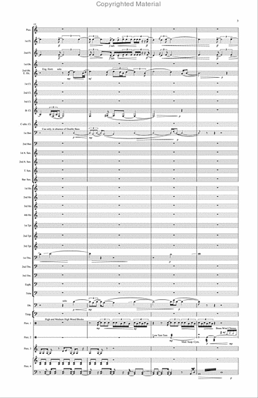 Kizuna Concert Band scores gallery preview page 4