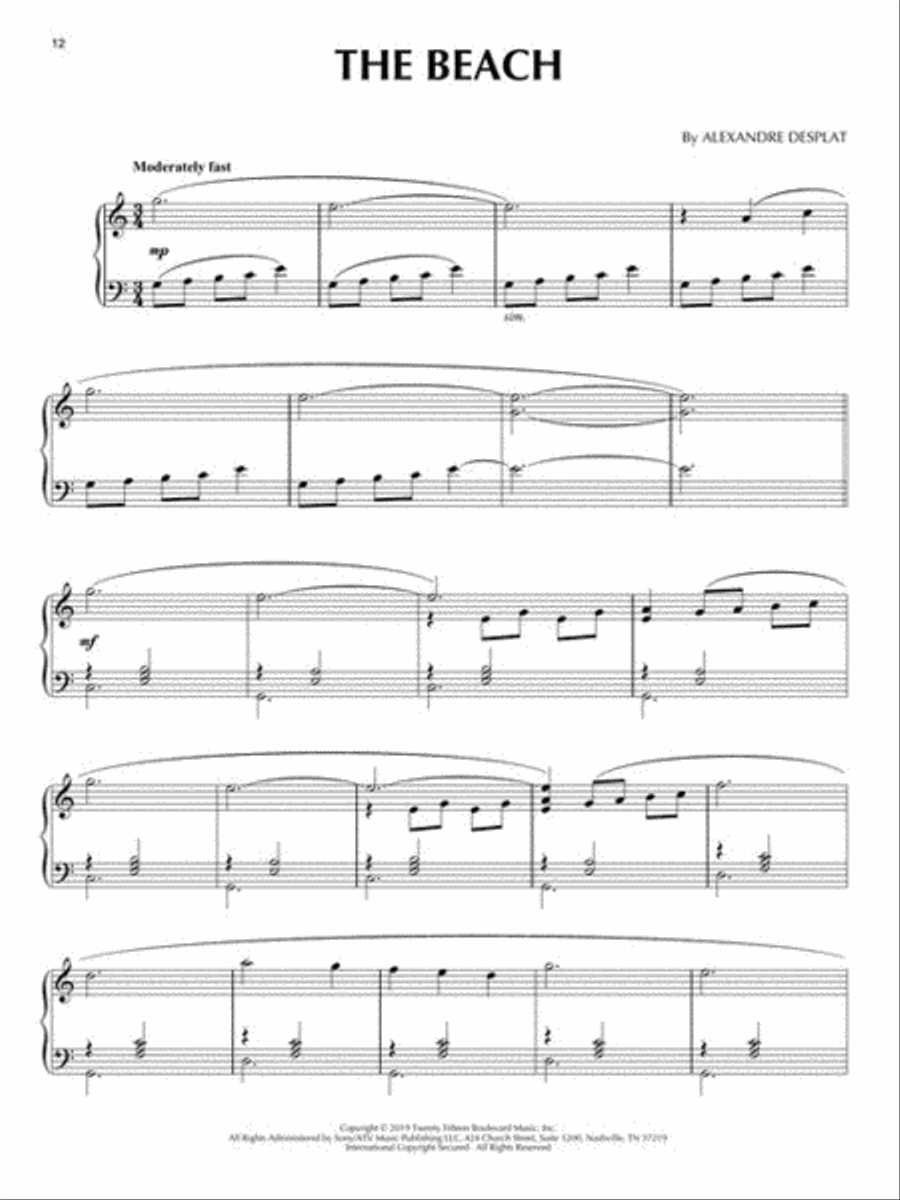 Little Women Piano Solo scores gallery preview page 6