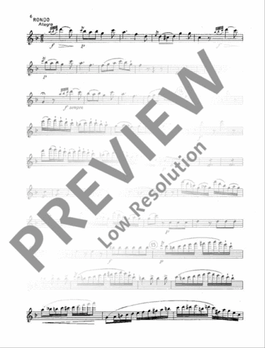 6 Quartets Bassoon scores gallery preview page 7