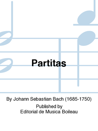 Book cover for Partitas