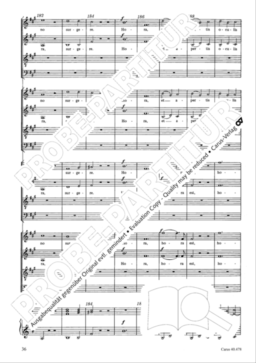 Hora est 4-Part scores gallery preview page 37