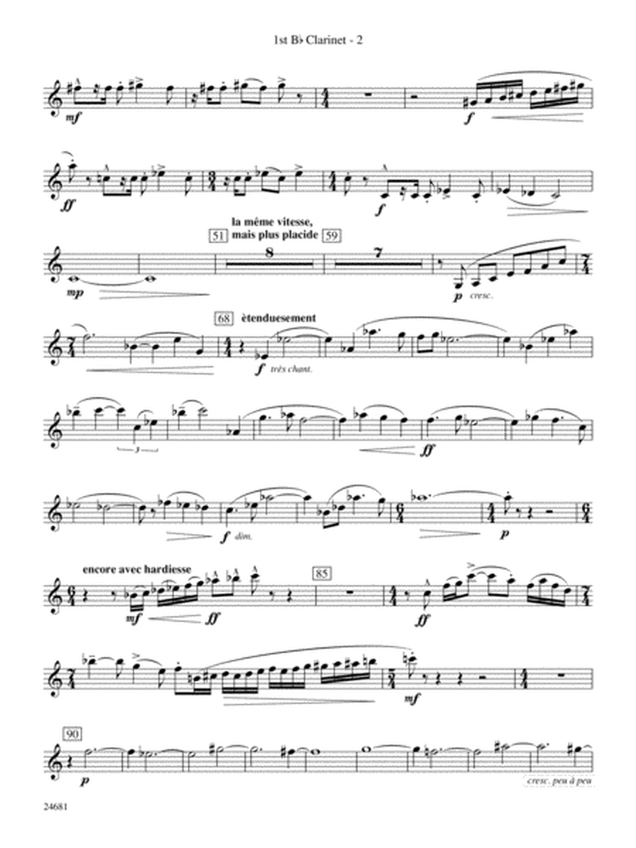L'Esprit du Tour: A Fanfare for Lance: 1st B-flat Clarinet