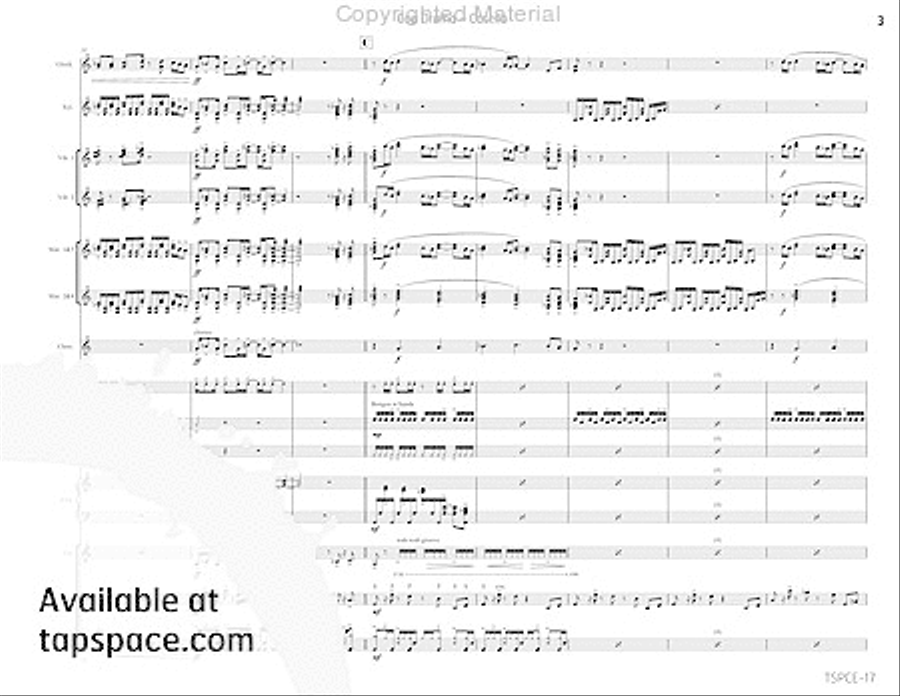Cop Drama Percussion Ensemble scores gallery preview page 8