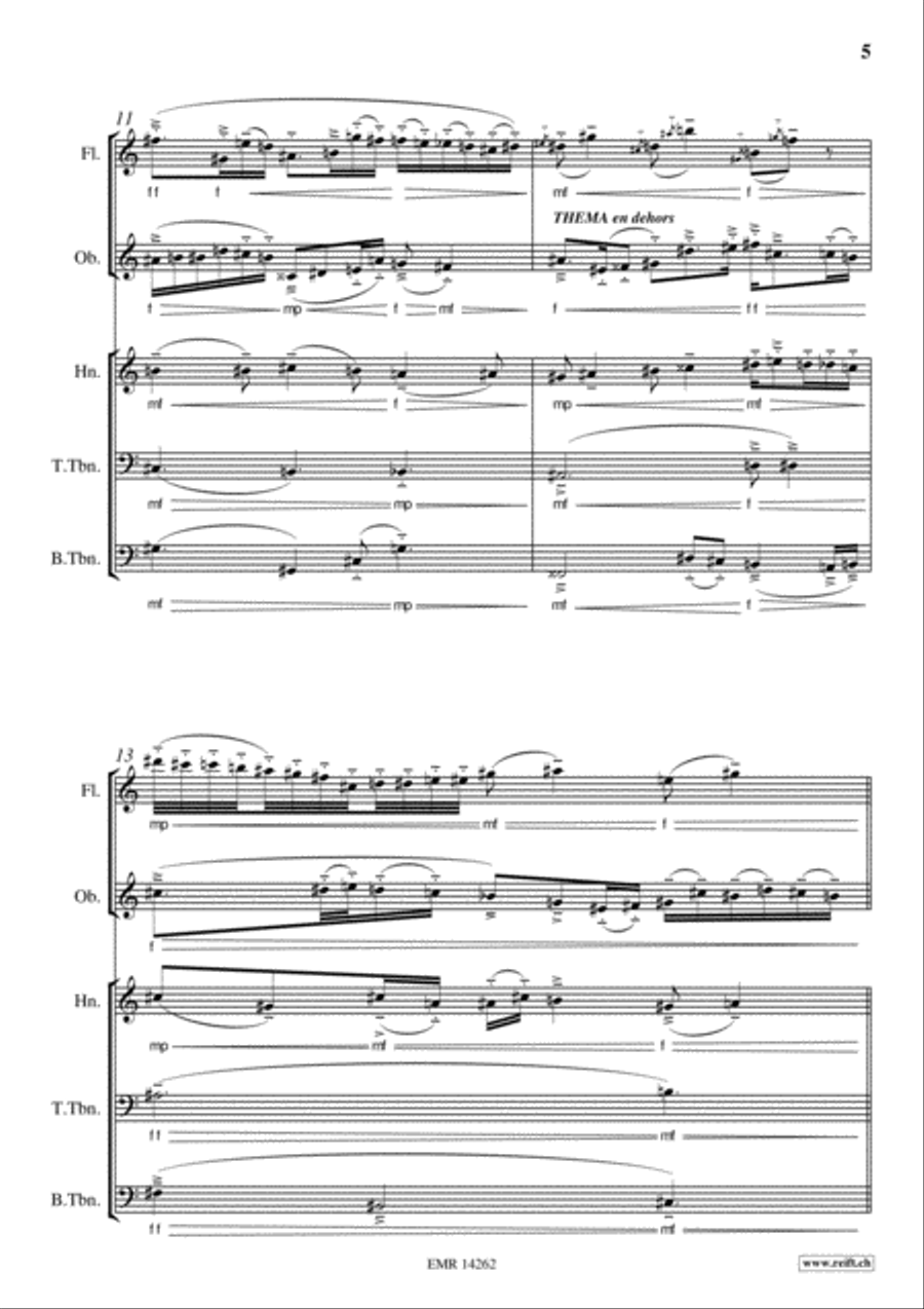 Barcarolle Flute scores gallery preview page 5