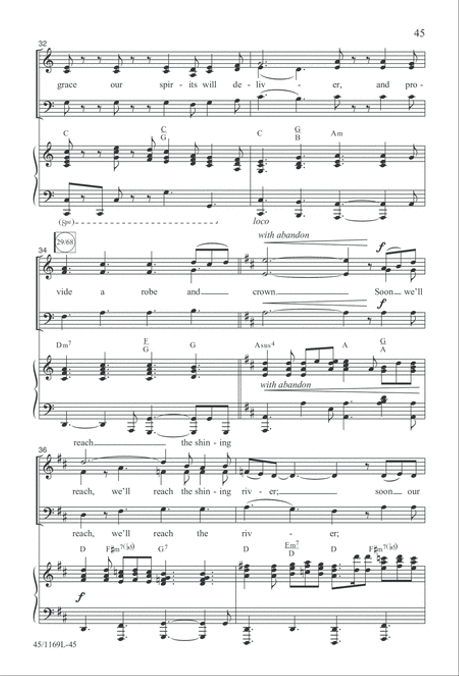 Simply Southern Gospel 3-Part scores gallery preview page 45
