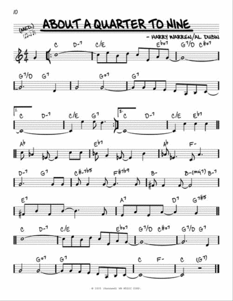 The Real Book Volume VI by Various Piano Sheet Music Sheet