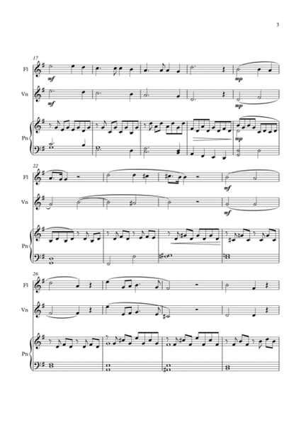 Panis Angelicus for Flute, Violin and Piano image number null