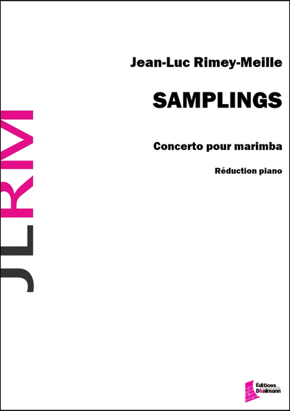 Samplings. Concerto pour marimba. Reduction piano