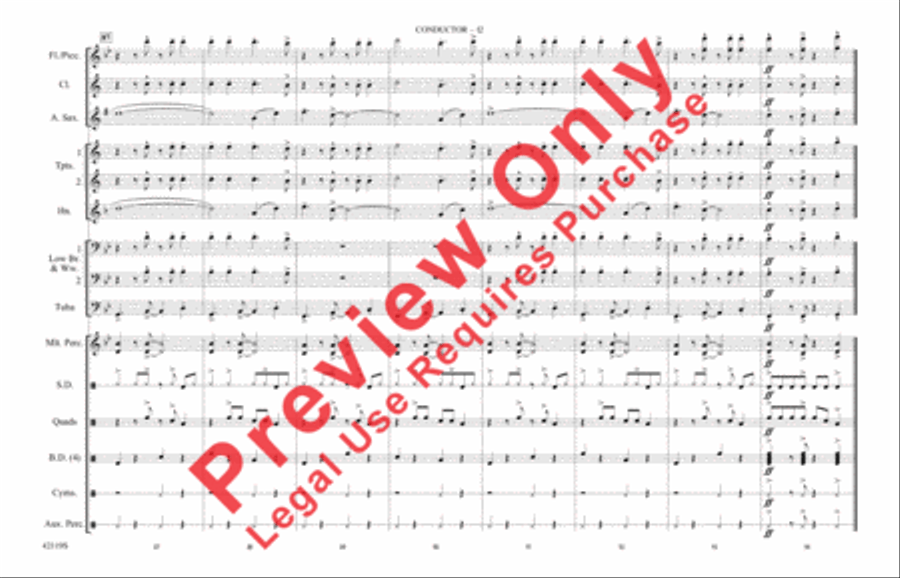 Zumba Marching Band scores gallery preview page 13