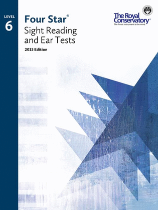 Book cover for Four Star Sight Reading and Ear Tests Level 6