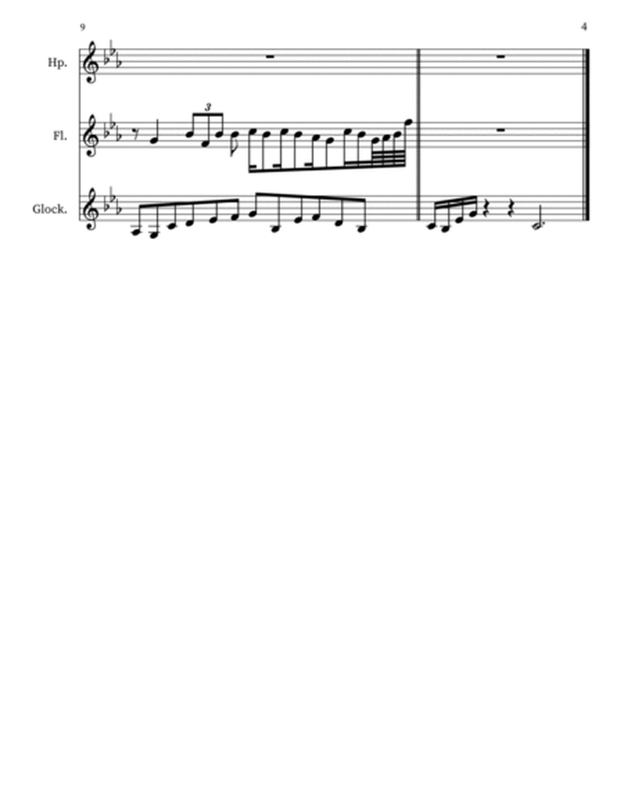 Z 90 for Harp, Flute, Glockenspiel