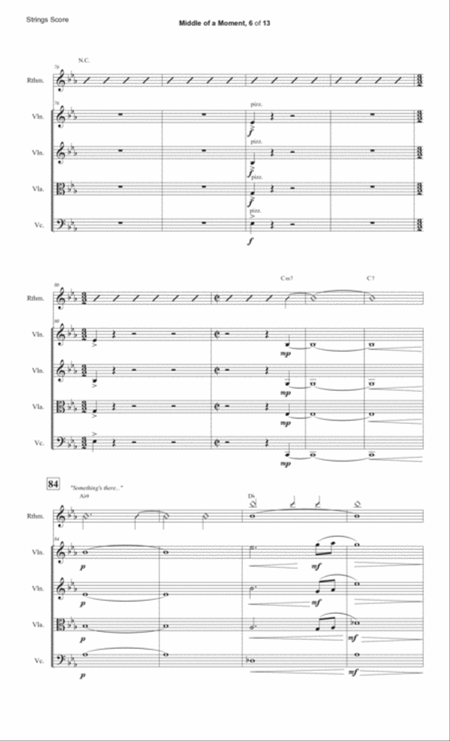 Middle Of The Moment Middle Of The Moment Cello scores gallery preview page 6