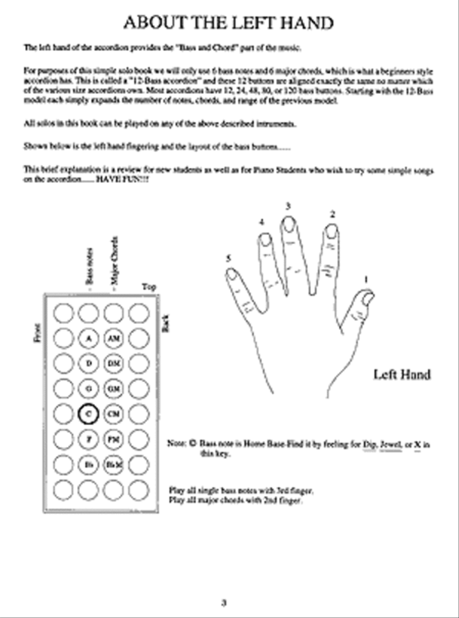 Easiest Accordion Book Accordion scores gallery preview page 2