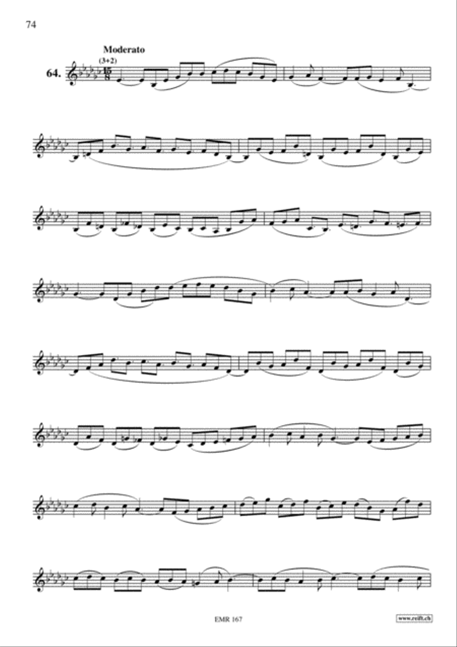70 Studies Cornet scores gallery preview page 25