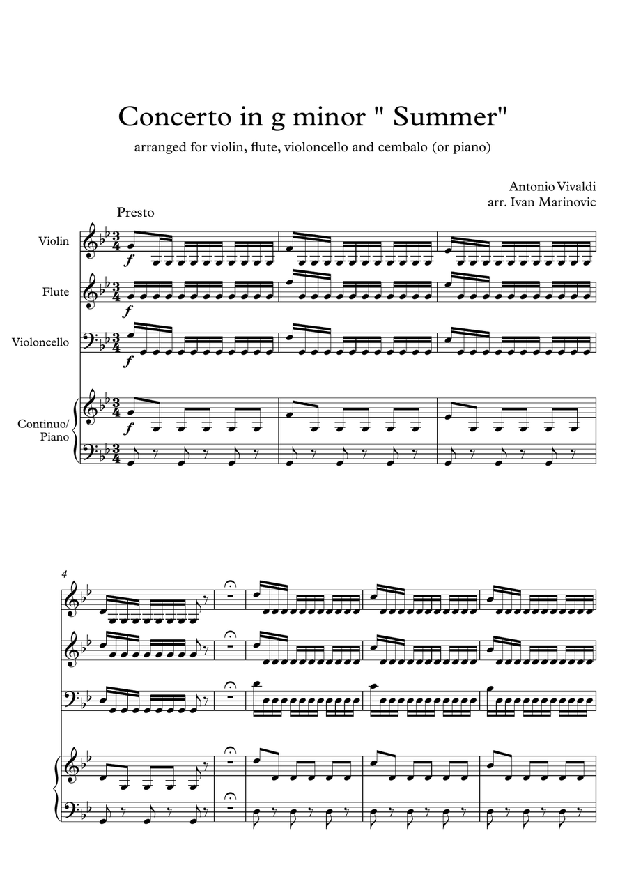 A.Vivaldi - Presto from 