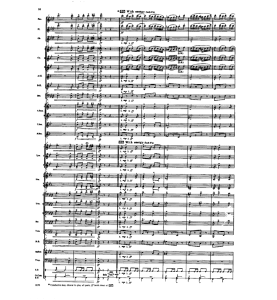 Proud Spirit Concert Band scores gallery preview page 13