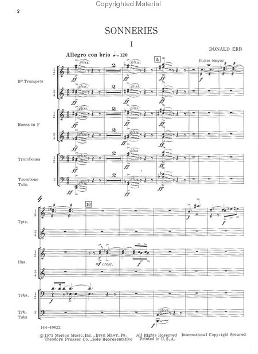 Sonneries Sonneries Chamber Music scores gallery preview page 2