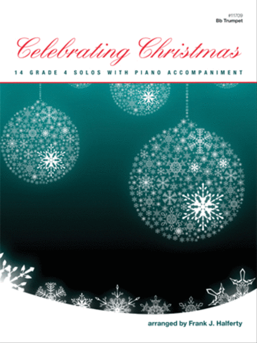 Celebrating Christmas -Trumpet B-Flat Trumpet scores gallery preview page 1