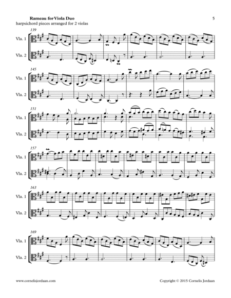 Rameau for Viola Duo