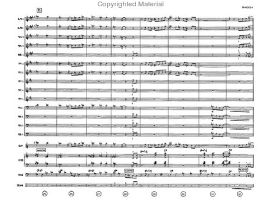 Shades On, Roof Down! Jazz Ensemble scores gallery preview page 5