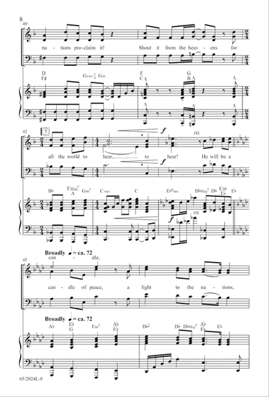 Child of Hope Child of Hope 3-Part scores gallery preview page 9