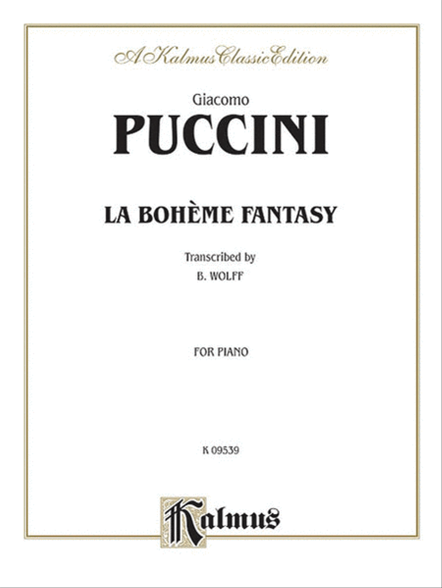 La Boheme Fantasy La Boheme Fantasy Small Ensemble scores gallery preview page 1