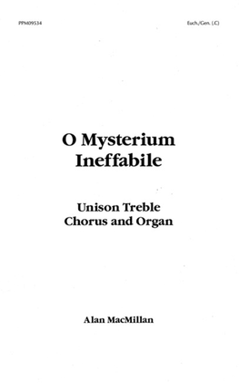 Book cover for O Mysterium Ineffabile