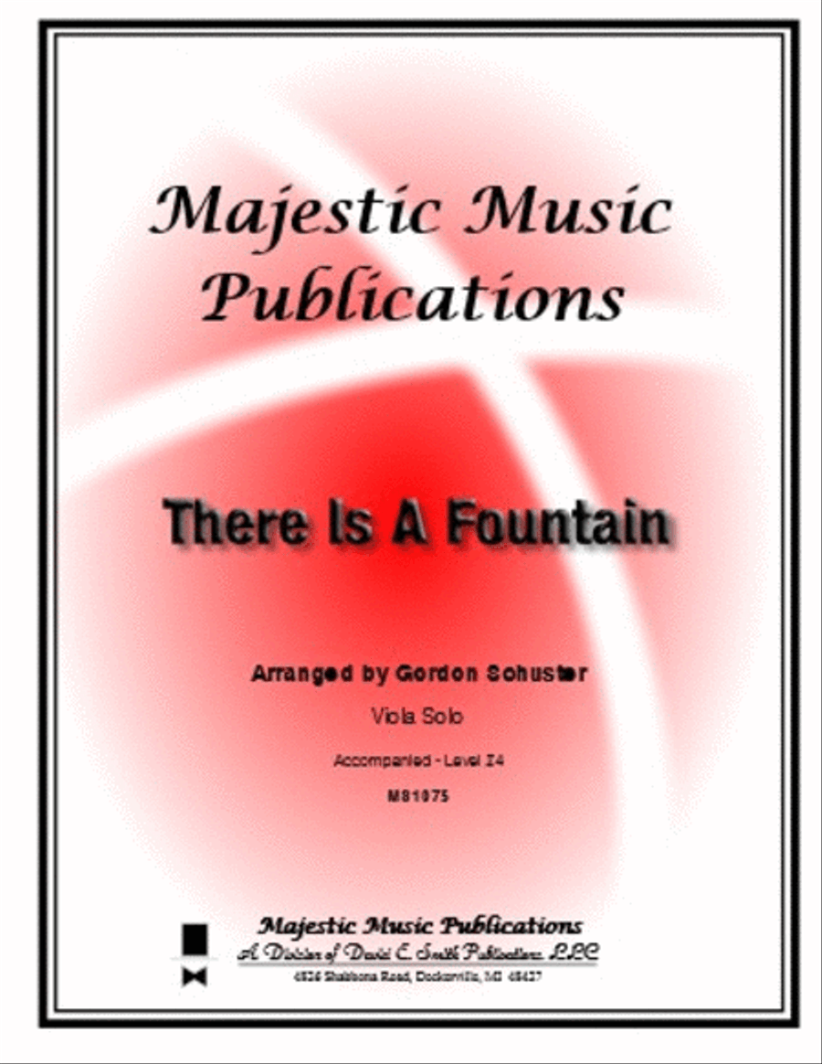 There Is A Fountain There Is A Fountain Piano Accompaniment scores gallery preview page 1
