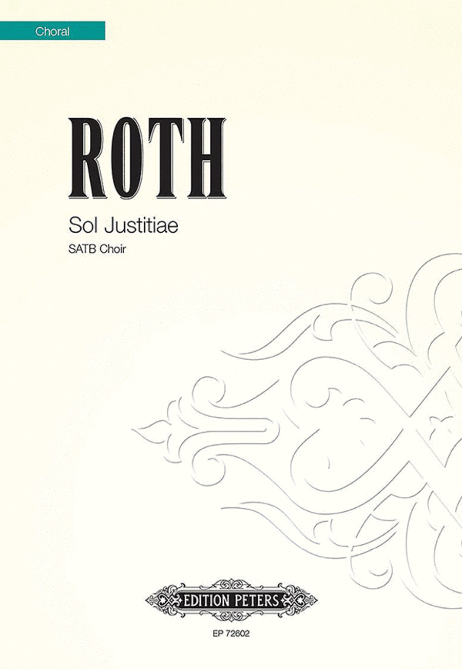 Sol Justitiae 4-Part scores gallery preview page 1