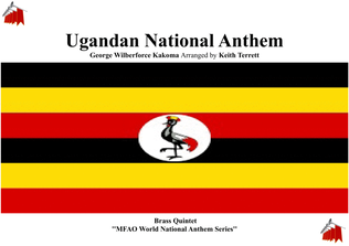 Book cover for Ugandan National Anthem for Brass Quintet