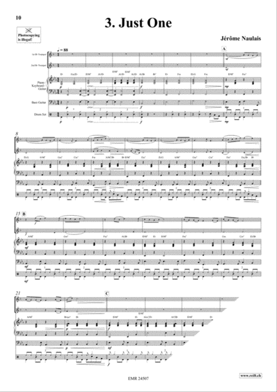 Play With Your Band Volume 3 Trumpet scores gallery preview page 5
