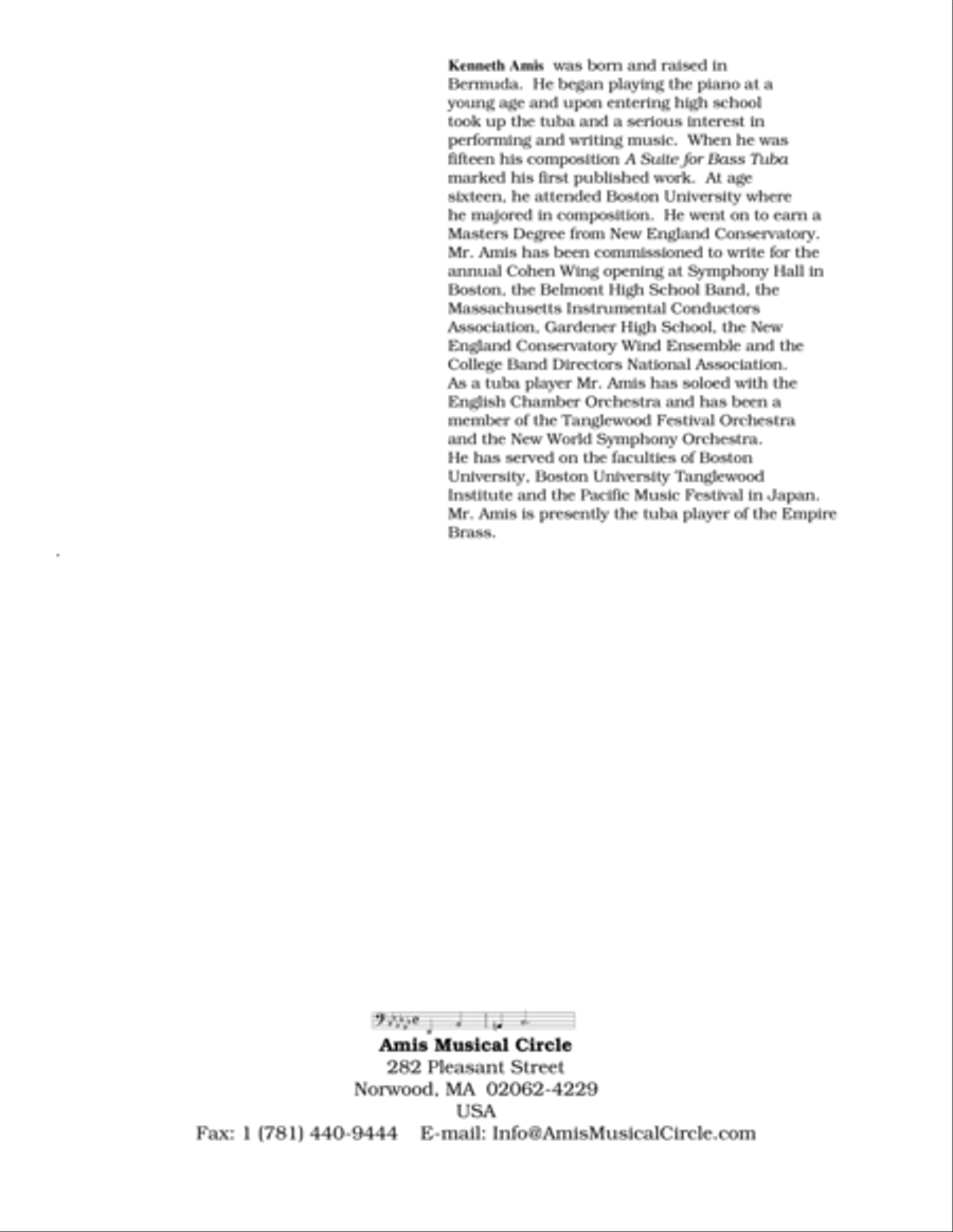 Piano Sonata in A (Third Movement --a.k.a. Turkish March) for tuba and chamber orchestra Chamber Orchestra scores gallery preview page 2