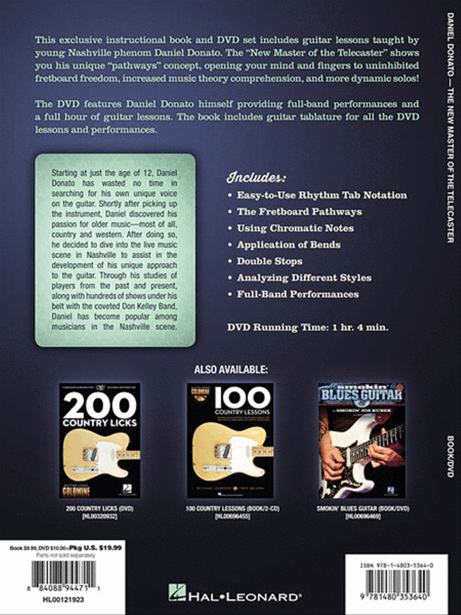 Daniel Donato – The New Master of the Telecaster Electric Guitar scores gallery preview page 3