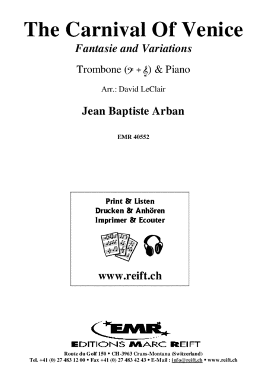 The Carnival Of Venice The Carnival Of Venice Piano Accompaniment scores gallery preview page 2