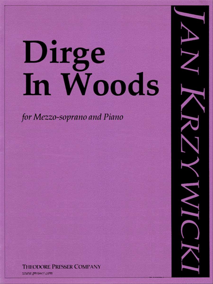 Dirge in Woods Chamber Music scores gallery preview page 1