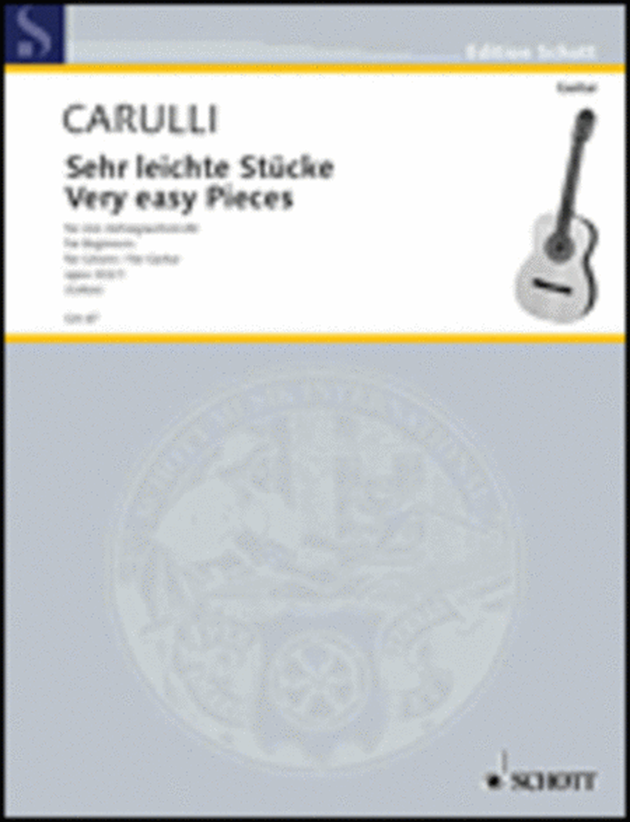 Carulli - 18 Very Easy Pieces Op 333 No 1 Guitar