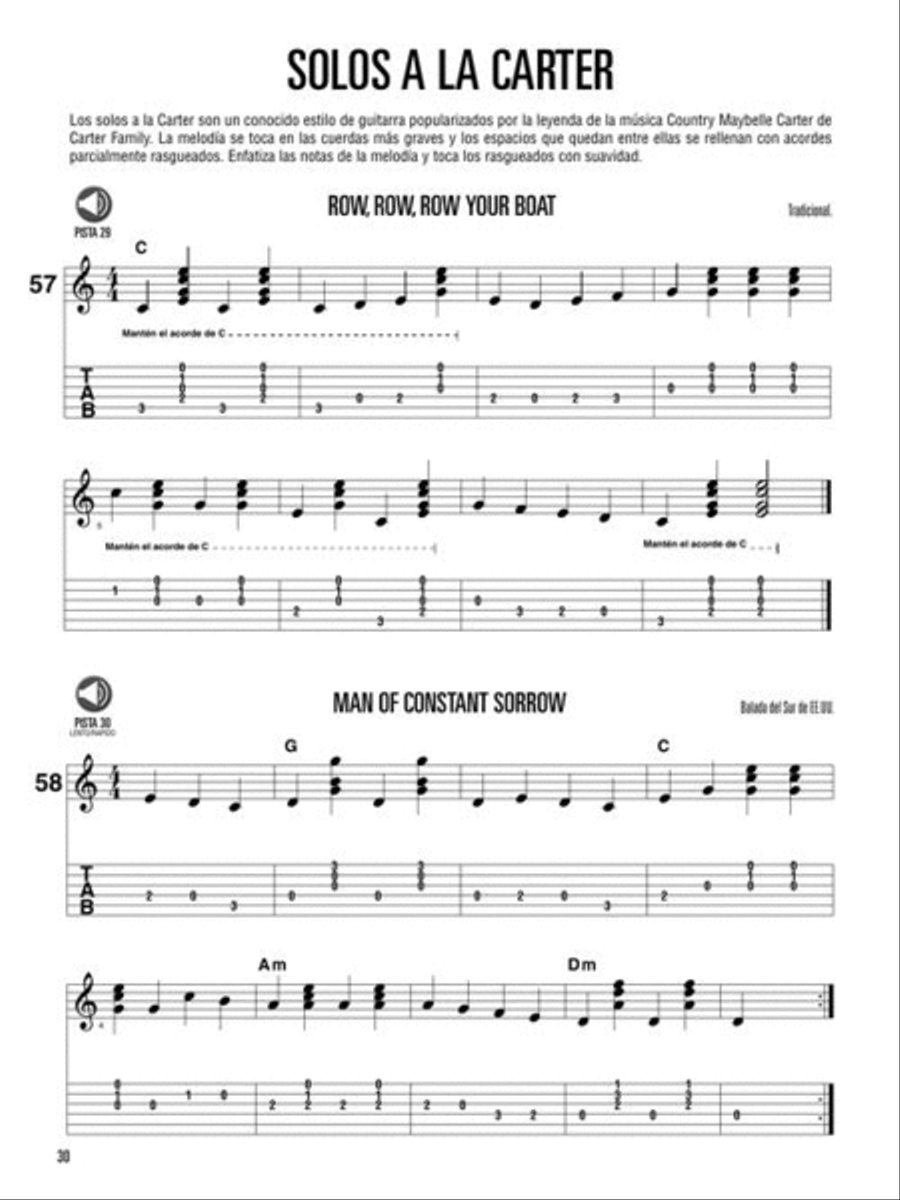 Spanish Edition: Hal Leonard Método Para Guitarra – Libro 2 Guitar scores gallery preview page 7